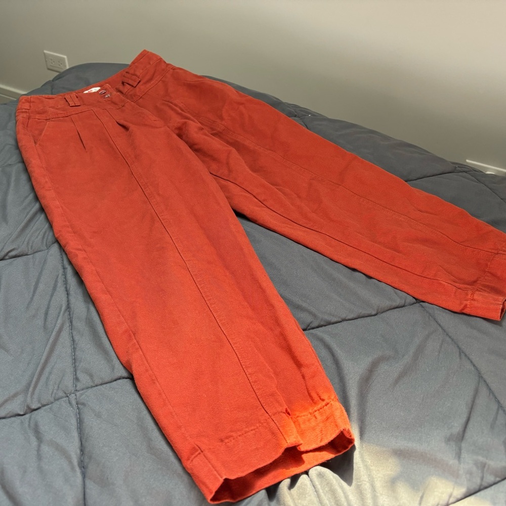 Red extra small pants